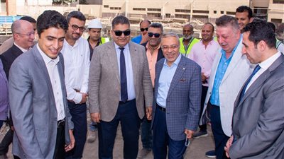 رئيس جامعة طنطا يتفقد أعمال تنفيذ مشروع مستشفى الطوارى الجديد