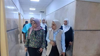وكيل صحة الإسماعيلية يتفقد مستشفى الحميات