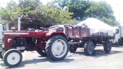 مصرع صبي وإصابة شقيقه فى حادث جرار زراعى بالفيوم 