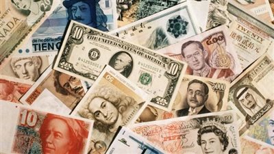 أسعار العملات الأجنبية أمام الجنيه صباح اليوم