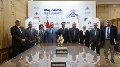 بروتوكول تعاون بين جامعة بنها والمعهد القومي لعلوم البحار 