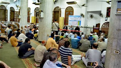 افتتاح الأسبوع الثقافي بمسجد المنارتين بالزاوية الحمراء