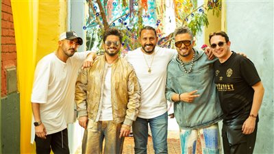 تفاصيل كليب مصطفى حجاج وحاتم عمور الجديد قبل طرحه .. صور