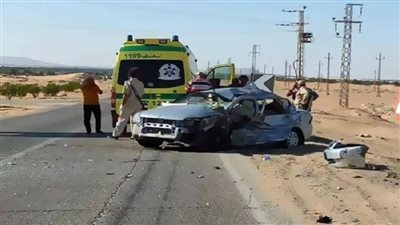 مصرع طالب ثانوى  في حادث تصادم بالفيوم 