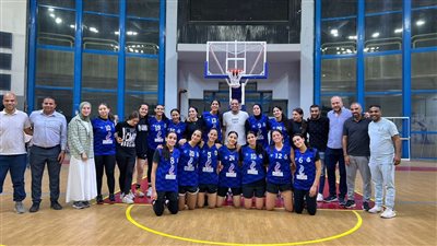  الصيد يهزم الأهلي فى الدور النهائي لبطولة الجمهورية لكرة السلة 