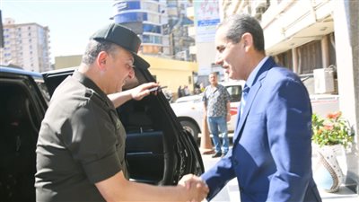 محافظ الغربية يستقبل مدير جهاز مشروعات الخدمة الوطنية للقوات المسلحة