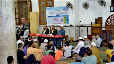 آداب الاستئذان.. ختام الأسبوع الثقافي بمسجد المنارتين بالزاوية الحمراء