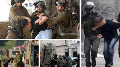 قوات الاحتلال تعتقل 12 فلسطينيًا من مدينة الخليل اليوم