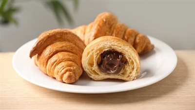 طريقة عمل ميني كرواسون بالشوكولاتة| للجوع المفاجئ