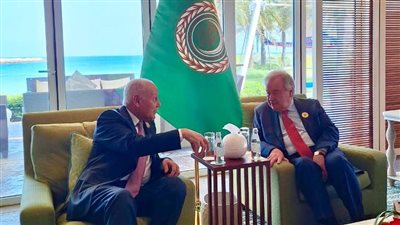 أبو الغيط يستقبل السكرتير العام للأمم المتحدة