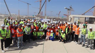 آداب القاهرة تنظم زيارة لمحطة الضبعة النووية