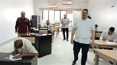 مياه الفيوم تعقد اختبارات المسار الوظيفي للعاملين 