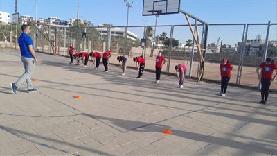 استمرار تدريبات كرة السلة للفتيات بالإسماعيلية