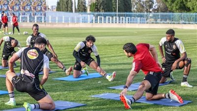 مران الأهلي مفتوح لوسائل الإعلام لمده ١٥ دقيقة