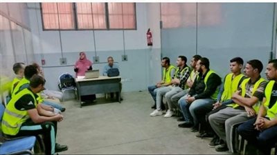 ندوتين للتوعية بأهداف السلامة المهنية ومخاطر الحريق بسوهاج 