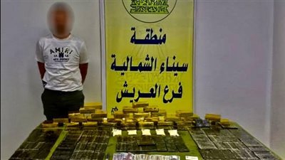 ضبط عنصر إجرامى بمواد مخدرة قيمتها بـ 2 مليون جنيه