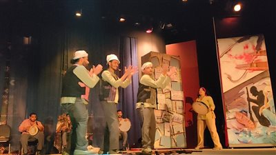 نائب محافظ شمال سيناء يشهد عرض مسرحية 