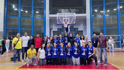 انسات صيد الدقى يحصدن برونزية بطولة الجمهورية لكرة السلة