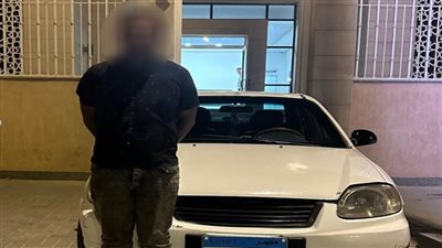 القبض على سارق تاكسي في التجمع الأول 
