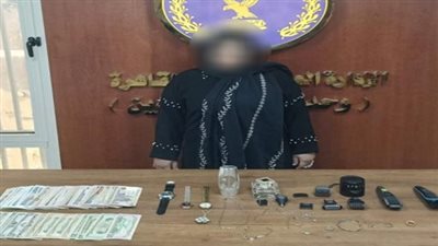 الإيقاع بسارقة مسكن في عابدين 