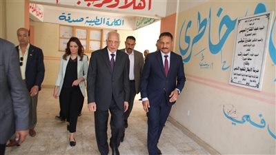 محافظ الجيزة يتابع انطلاق ماراثون امتحانات الشهادة الإعدادية بالوراق وأوسيم
