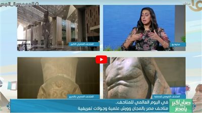 خبير يدعو الأسر المصرية لزيارة المتاحف في يومها العالمي (شاهد)