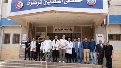 رئيس المنظمة العربية لحقوق الإنسان يتفقد مستشفيات السعديين وههيا المركزية