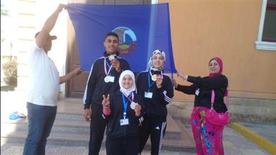 مدرسة ناصر الفكرية بدمنهور أولي الجمهورية في المسابقات الرياضية