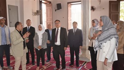 نائب محافظ البحيرة تستقبل وفد لجنة الشئون الخارجية الصينى 