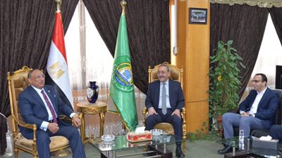 محافظ الإسماعيلية يستقبل رئيس هيئة قضايا الدولة 