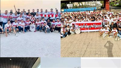 جماهير الزمالك تتوافد على استاد القاهره 