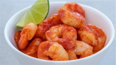 روبيان بالصوص الحار