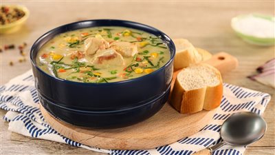 لخسارة الوزن.. طريقة عمل شوربة الدجاج بالفريك والكرفس