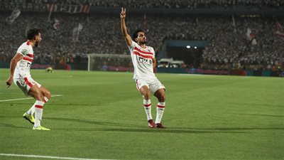 تسديدة أحمد حمدي تمنح الزمالك أول أهدافه أمام نهضة بركان 