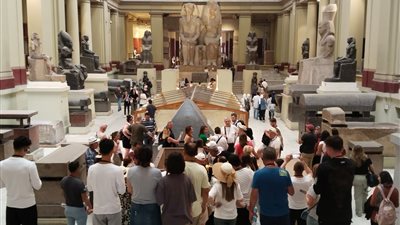 توافد كبير للزائرين على متاحف الآثار في اليوم العالمي للمتاحف 