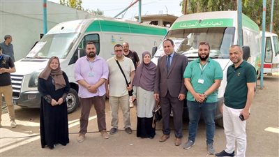 صحة كفر الشيخ تنظم قافلة طبية مجانية بقرية البكاتوش بقلين