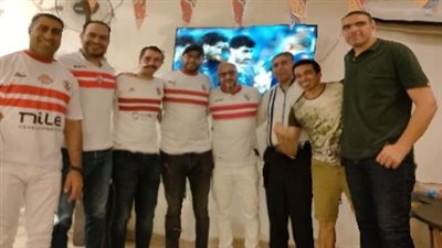 بالفانلة البيضاء.. جماهير الزمالك ببني سويف تحتفل بالتتويج بلقب الكونفدرالية   