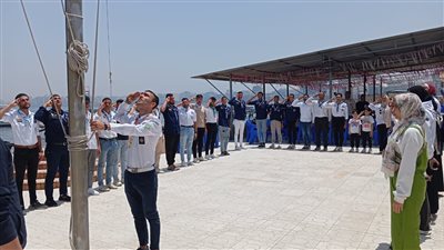جامعة كفر الشيخ ووزارة الشباب والرياضة ينظمان يومًا تدريبيًا كشفيًا بحريًا للجوالة