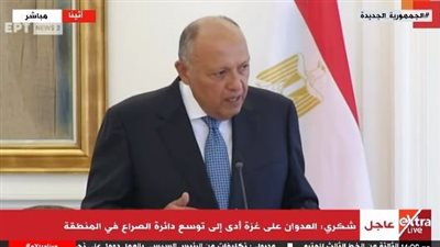 سامح شكري: مسرح عمليات متواصلة سبب توقف عمل معبر رفح 