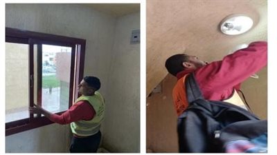 تنفيذ أعمال صيانة ونظافة 1834 عمارة بالإسكان الاجتماعي بأكتوبر الجديدة