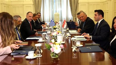 مباحثات موسعة بين وزيري خارجية مصر واليونان في أثينا
