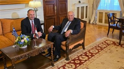 خلال لقاء وزير الخارجية ونظيره اليوناني.. مصر ترفض سيطرة إسرائيل على معبر رفح