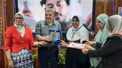 زيارة لجنة تطبيق الإشتراطات القياسية في التعامل مع الأزمات لتمريض المنصورة