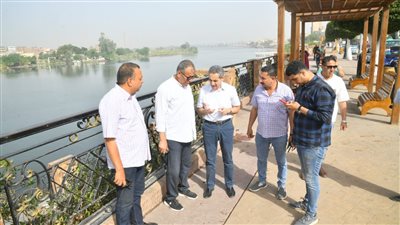 محافظ الغربية يتابع الموقف التنفيذي لكورنيش كفر الزيات ومحور النعناعية