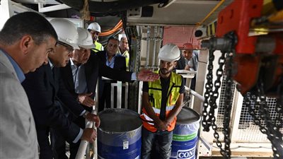 رئيس الوزراء يتفقد أعمال تنفيذ المرحلة الأولى من الخط الرابع لمترو الأنفاق