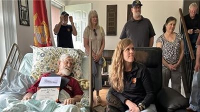 تسعيني يحقق حلم الثانوية العامة على فراش الموت (للتفاصيل)