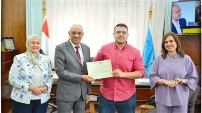 جامعة الإسكندرية تكرم الفائزين بالمركز الثالث فى مسابقة كأس العرب للسموم