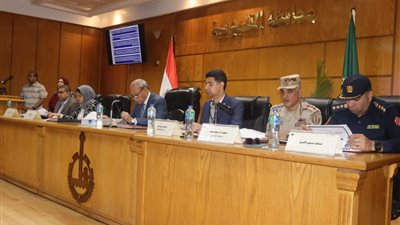 تنظيم حملات لمكافحة البعوض والحشرات بقري القليوبية 