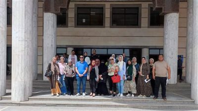 رفع كفاءة منظومة المياه بمستشفى حميات التل الكبير