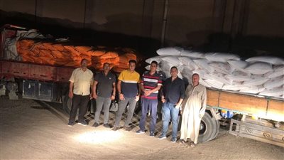 ضبط 16 طن سماد زراعي محظور تداوله خارج الجمعيات بالفيوم 